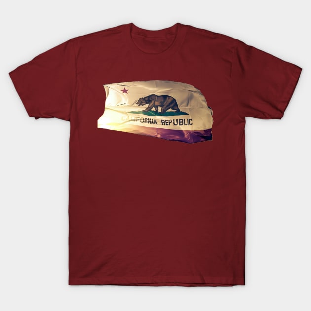 California State Flag T-Shirt by Rogue Clone